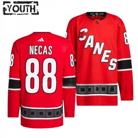Carolina Hurricanes Trikot Martin Necas 88 Adidas 2022-23 Rot Reverse Retro 2.0 Authentic - Kinder